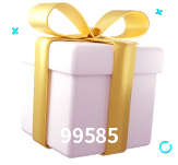 Receba seus bônus de boas-vindas no 99585