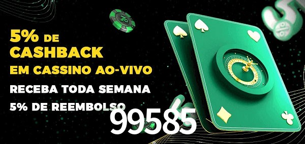 Promoções do cassino ao Vivo 99585